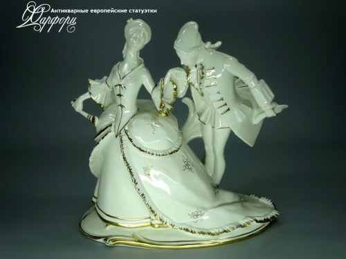 Купить фарфоровую статуэтку Schaubach Kunst Галантная пара